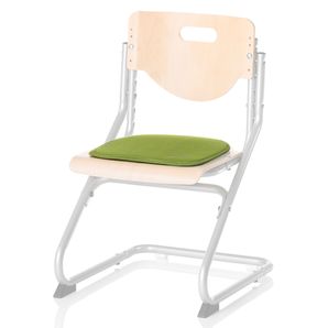 Poduška na židli CHAIR PLUS, zelená - černá