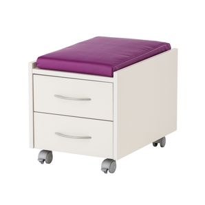 Poduška na kontejner, purpurová